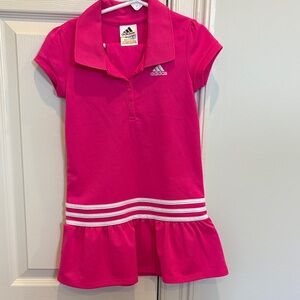Adidas Kids Pink Polo Dress